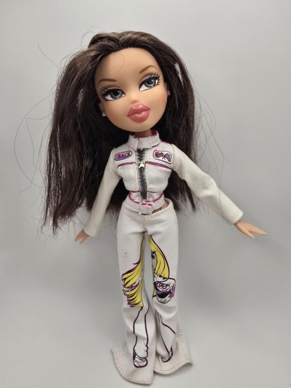 Bratz Play Sportz Race Car Katia Doll- NO SHOES/FEET